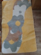 Unbenutzt sehr schöner Badteppich Badematte waschbar  117 x 70 cm Hoher NEUPREIS