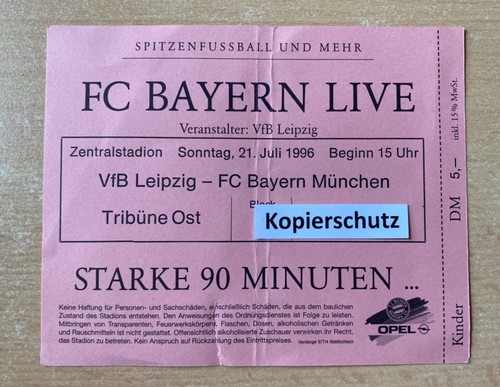 Juli 1995 vfb leipzig fc - 1995,