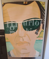 Alex Katz Atelier Mourlot Bütten signiert 75 x 54 Self portrait with sunglasses