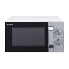 Sharp R204WA Mikrowelle Microwave 20 Liter 800 Watt 6 Stufen Timer Erwärmen 