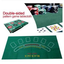 60x90cm Blackjack Roulette Casino Poker Tischdecke Filz Stoffbezug Matte ,