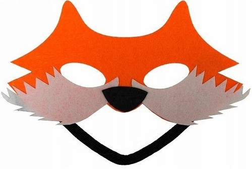 Filz fox maske - filz,
