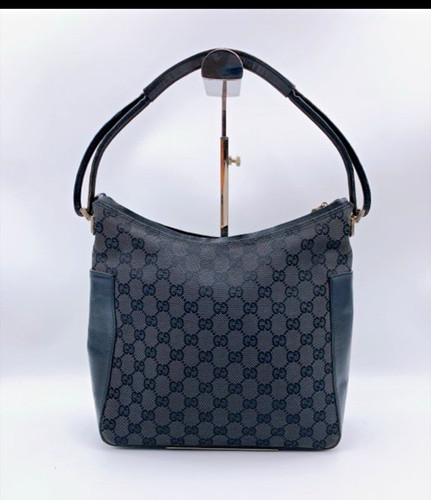 Gucci canvas schultertasche - gucci, gg