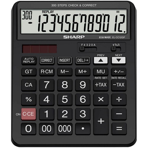 Sharp cc12gp taschenrechner - sharp, el-cc12gp