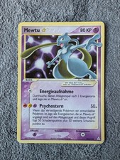 Pokemon Mewtwo Gold Star Ex