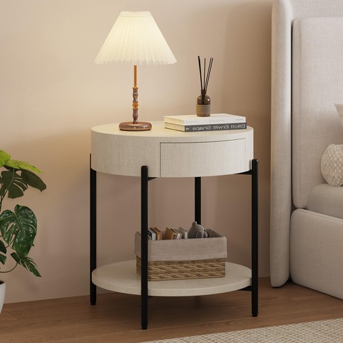 Couchtisch rund beistelltisch - rund,