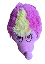 Stofftier: pinker Igel von Rasehorn, 21x19x12cm