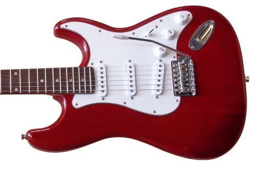 Gitarre st5drt dunkelrot - e-gitarre,
