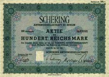 Schering Berlin 1938 Asche