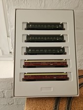 Minitrix 13721 Schnellzugwagen-Set "Schürzenwagen" der DRG Ep.II in OVP