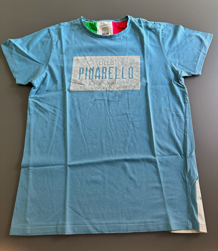 Pinarello herren shirt blau - herren, t-shirt