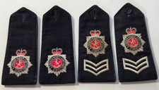 4x ENGLAND Dienstgradabzeichen Rank Police Patch Polizei Abzeichen Great Britain