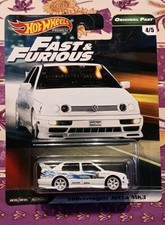 Hot Wheels VW Jetta Vento MK3 Fast Furious OVP