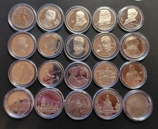 20 UdSSR Münzen 1-3-5 Rubel