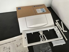 Geberit 300T Drückerplatte,Betätigungstaste,in weiß ,Betätigung von oben