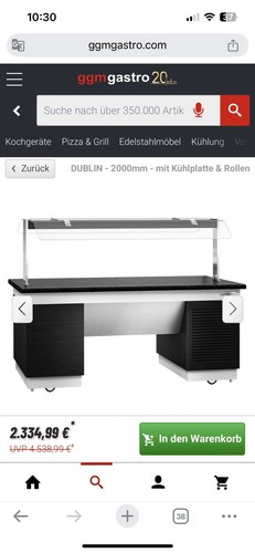 Gebraucht buffettheke kalt - buffettheke,