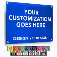 Custom Outdoor Metal Signs