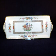 Spode Chinese Rose Kuchen-/Sandwichplatte 34 x 15,5 cm gebraucht