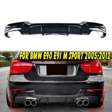 Schwarz Glänz Heckansatz