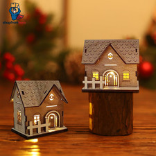Weihnachtsdeko Holz Haus mit