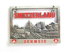 Schweiz Magnet Metall Souvenir