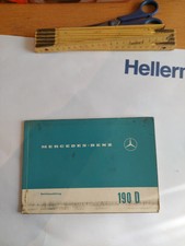 Betriebsanleitung Mercedes-Benz 190 D