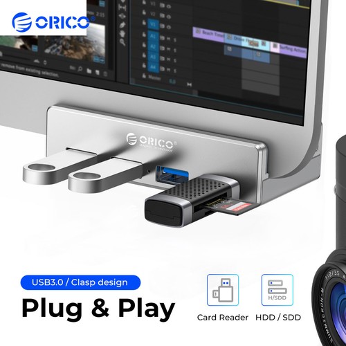 Orico usb hub port - 4, alu