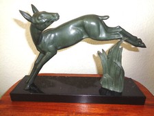Große Art Deco Hirschkuh