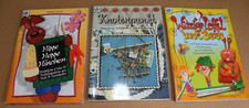 3x Vielseidig´s Verlag Bastelideen Bastelheft Knotenpunkt-Witzige Löffel-Häschen