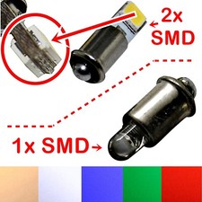 10x 100x Ersatz LED MS4 Modelleisenbahn Glühlampen H0 TT Modellbahn warm weiß