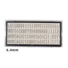 DIY Buchstabenstempel mit 3 mm