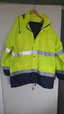 Warnschutzjacke Winterjacke Sicherheitsjacke Gr. 2XL