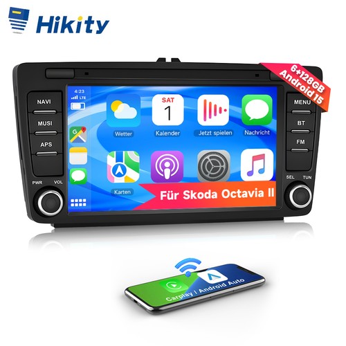 128gb android autoradio - 6+128gb,