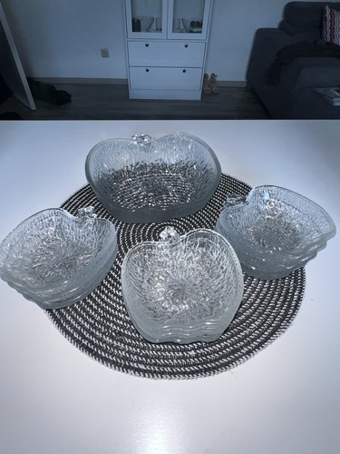 Vintage glas dessert - 10,