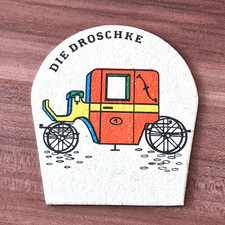 Bierdeckel aus Sammlung:      DIE  DROSCHKE