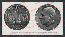 Reichsautobahn RAB Plakette Bernhard Mayer Generalinspektor Todt Pforzheim 1936