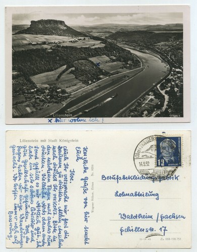 63387 lilienstein mit stadt - 63387,