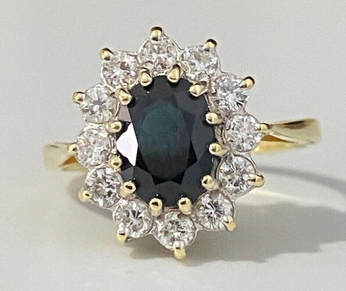 Karat saphir diamanten - 2,40,