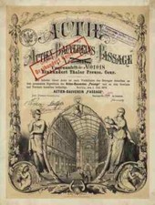 Actien bauverein passage 1870 - bauverein,