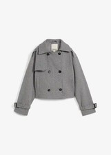 Neu Kurzjacke Gr. 46 Grau