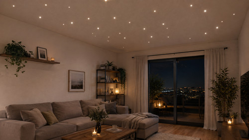 Led minispot sternenhimmel - led,