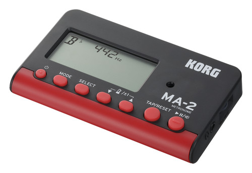 Korg metronom rot schwarz - ma-2, rot/schwarz