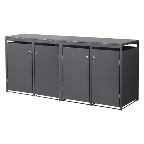 2er set mülltonnenbox - 2er,