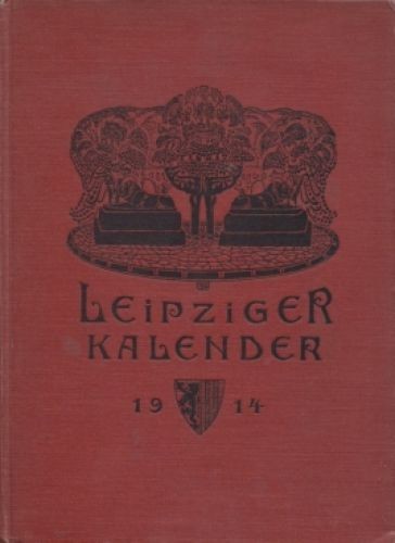 Buch leipziger kalender 1914 - kalender,