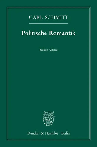 Politische romantik carl - romantik, |