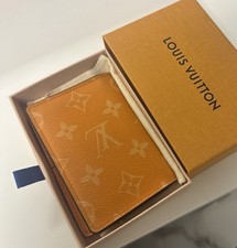 Louis Vuitton Taschenorganizer Orange Kartenetui Etui Portmonee Geldbörse