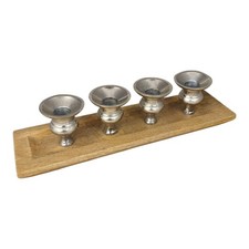 4er Kerzenhalter Advent aus