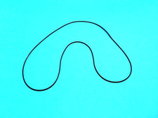 Plattenspieler-Riemen Courroie