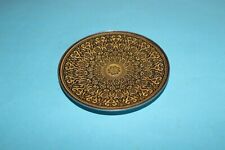 Dekorative Schale, orientalisches Muster, goldfarben, Teller