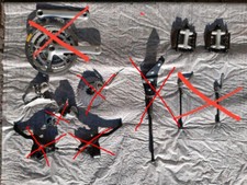 Shimano Deore LX M550 Retro Schaltung Schaltgruppe Pedale Vintage UMWERFER